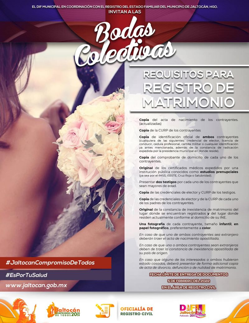 BODAS COLECTIVAS