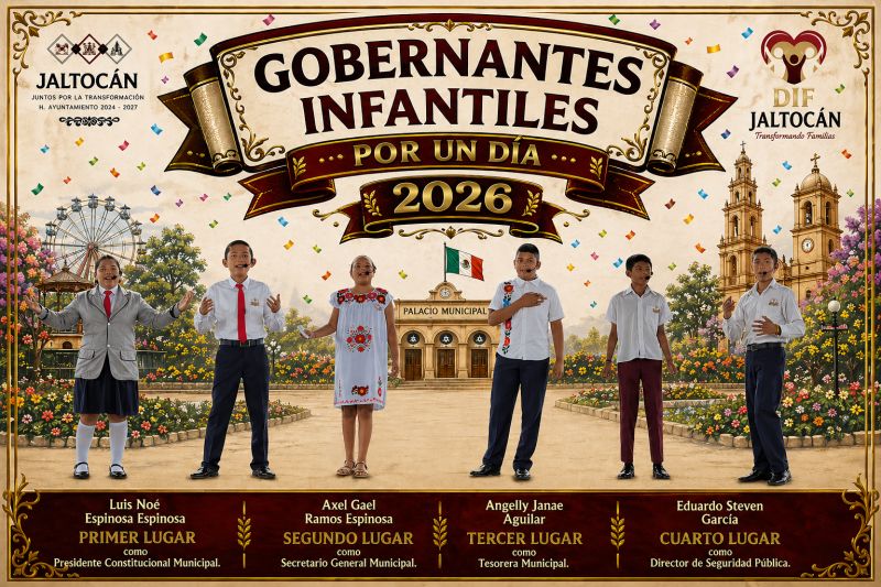 “Gobernantes Infantiles por un Día 2026”