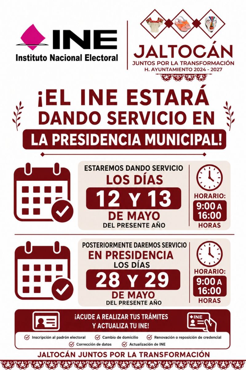 AVISO IMPORTANTE